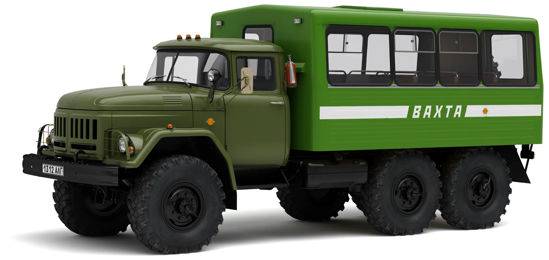 Вахтовый грузовик ЗиЛ-131 Вахта 32104 '1995