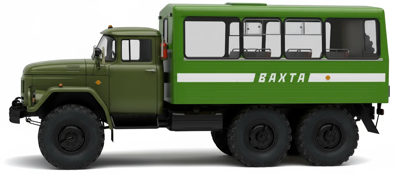 Грузовик ЗиЛ-131 Вахта 32104 '1995 года, вид сбоку