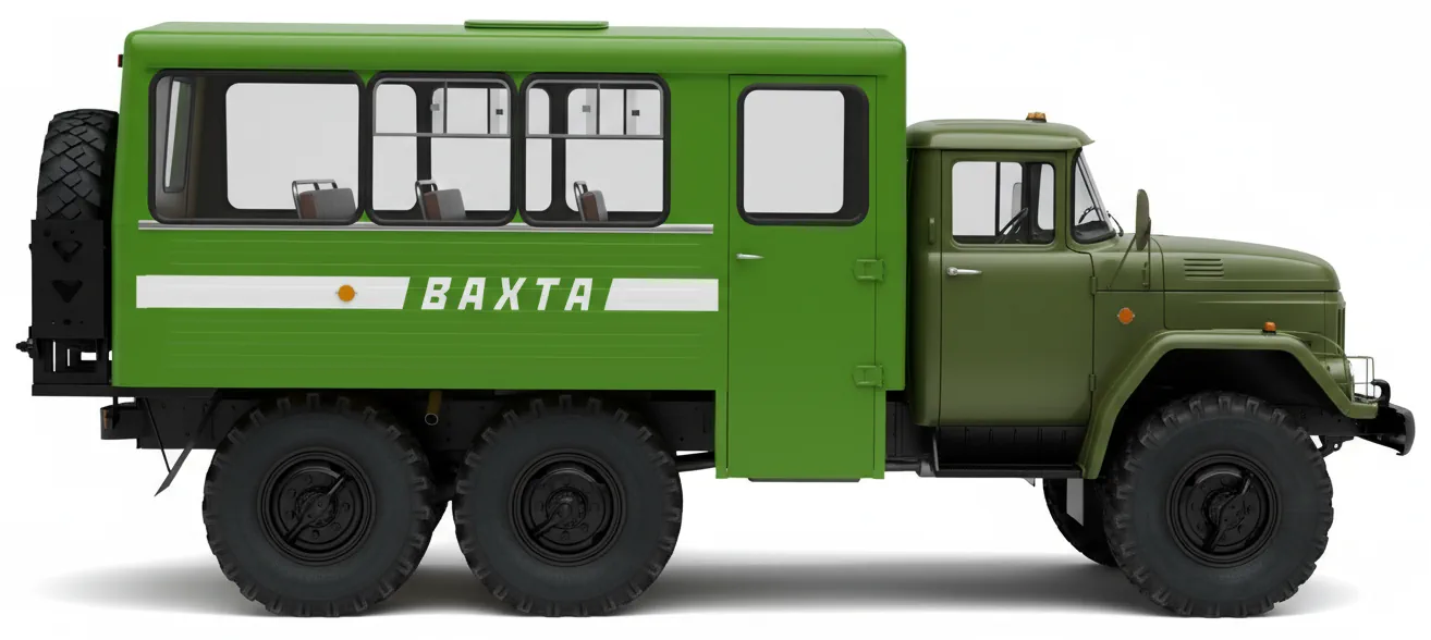 Грузовик ЗиЛ-131 Вахта 32104 '1995 года, вид сбоку
